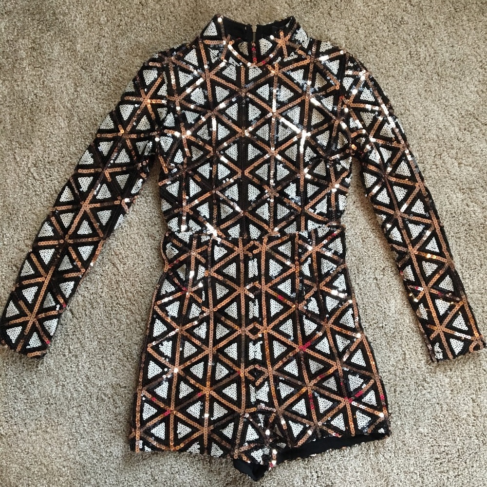 Sequin Romper